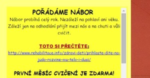 Odkaz na webu litvinovskejudo.cz